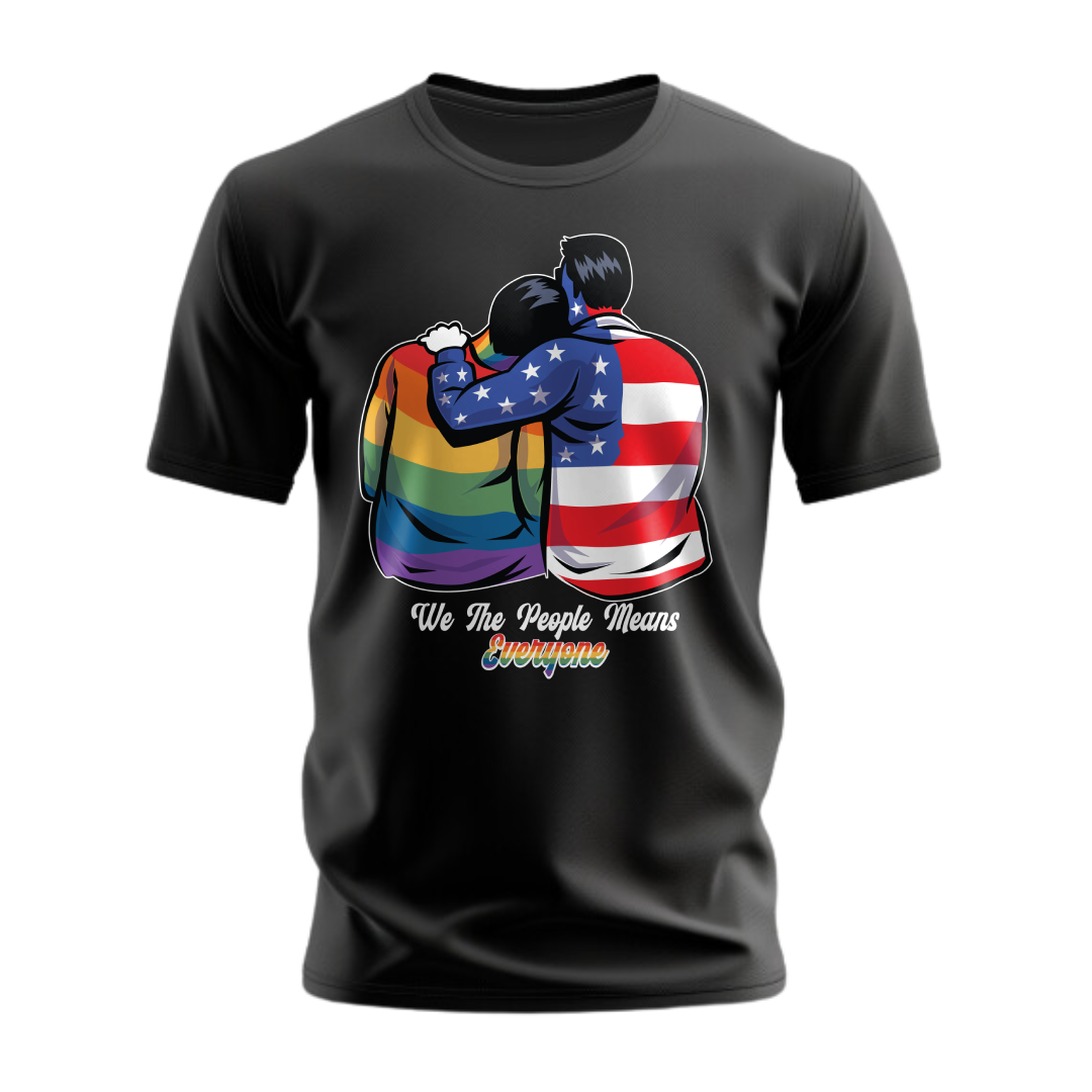 We The People Means Everyone (Lean On Me) T-Shirt
