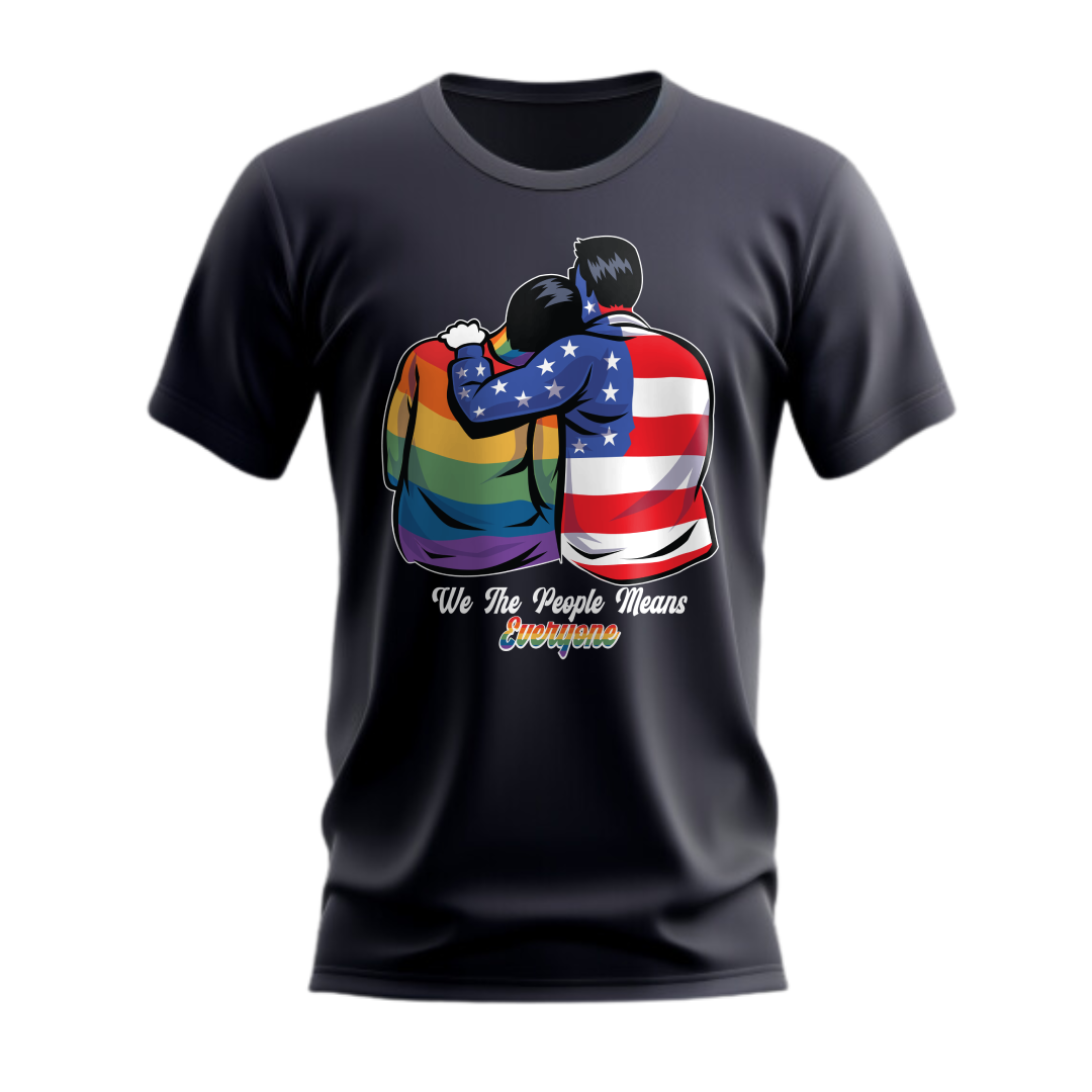 We The People Means Everyone (Lean On Me) T-Shirt