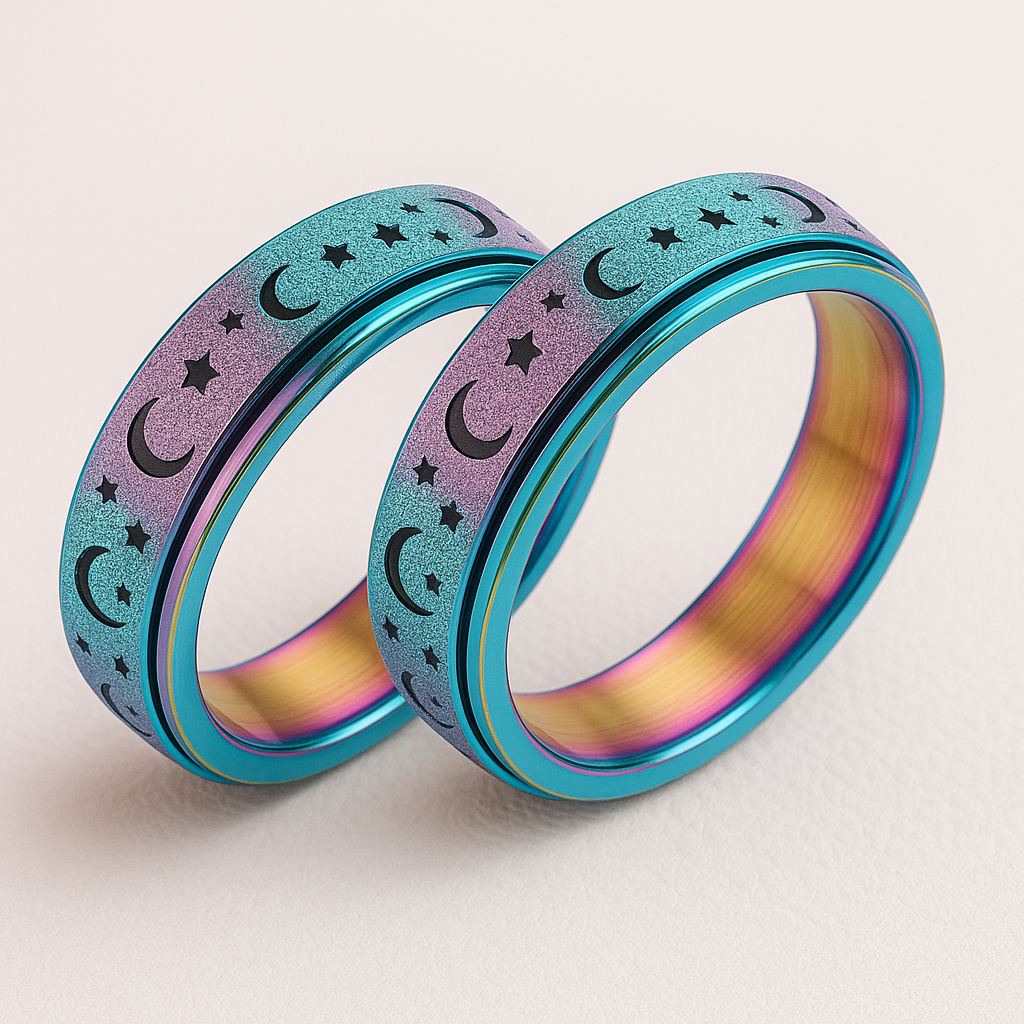 Pride Fidget Ring Duo