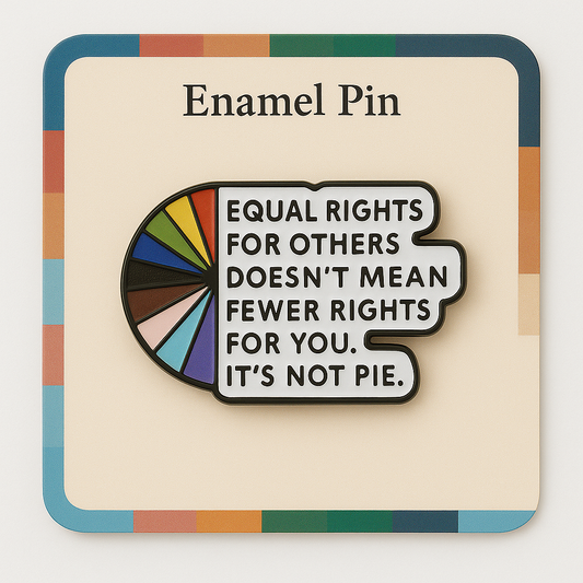 Equal Rights Pin (Buy 1 Get 1 Free)