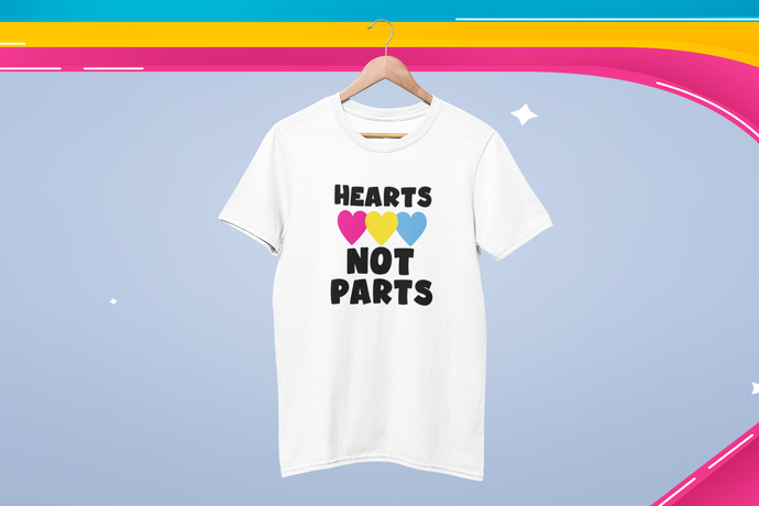 Hearts Not Parts PANSEXUAL PRIDE