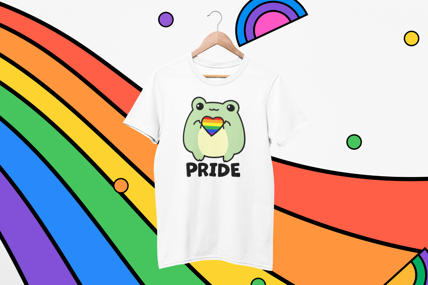 Cute Pride Frog