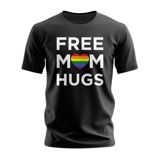 Free Mom Hugs (middle heart) T-Shirt