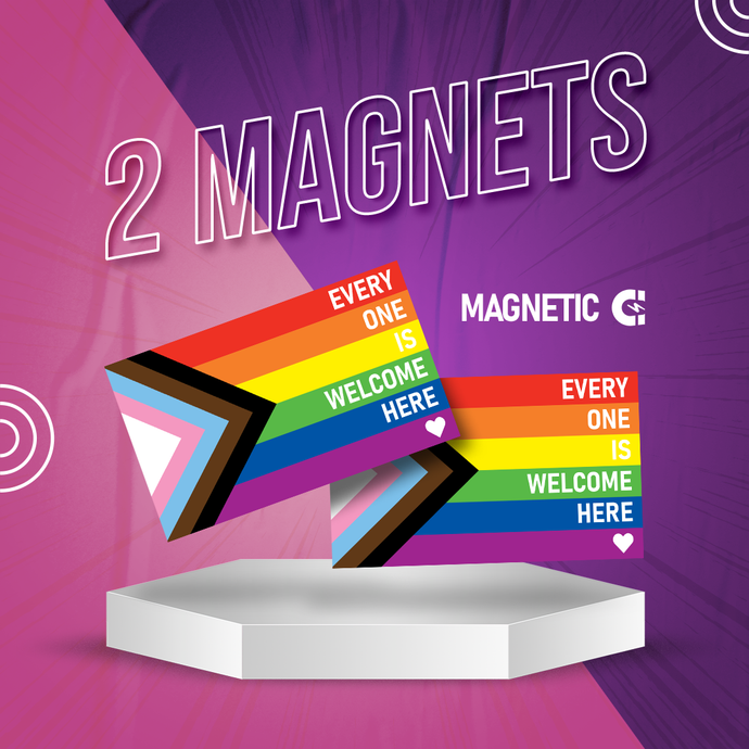 Everyone is Welcome Here Magnet 2 PC