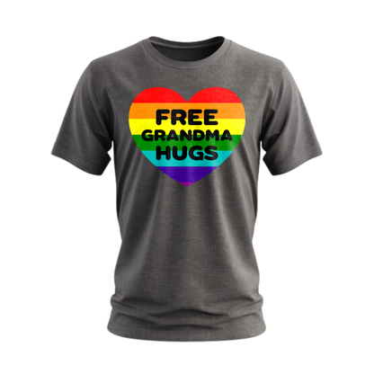 Free Grandma Hugs T-Shirt