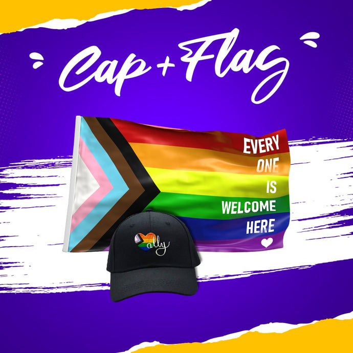 Ally Cap+Flag