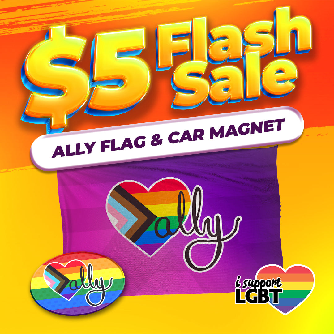 Ally $5 Flag/Magnet Flash Sale