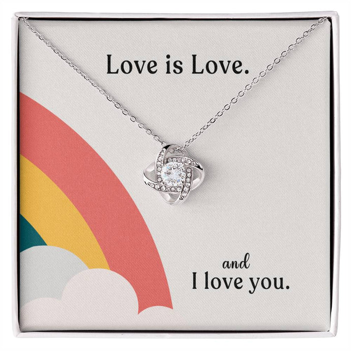 Love Is Love Necklace (Not Available In Stores)