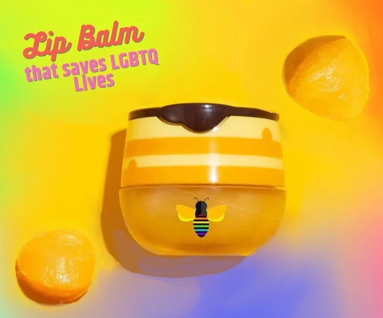 Pride Bee Honey Lip Balm Bundle (Buy 2 get 1 Free Plus Free Sticker Pack)