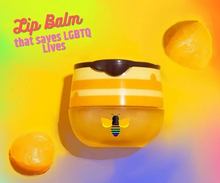 Load image into Gallery viewer, Honey Lip Balm That Saves LGBTQ Lives 4 Pack