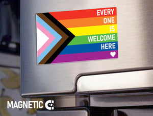Everyone is Welcome Here Magnet 3 PC