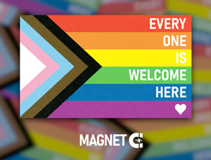 Everyone is Welcome Here Magnet 2 PC Offer