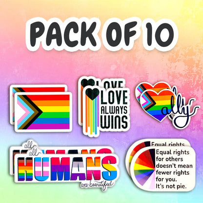 Equal Rights Sticker Packs