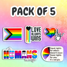 Load image into Gallery viewer, Fall Pride Bundle Sale (Scarf, Stickers, Lapel Pin, Magnet, Bracelets)