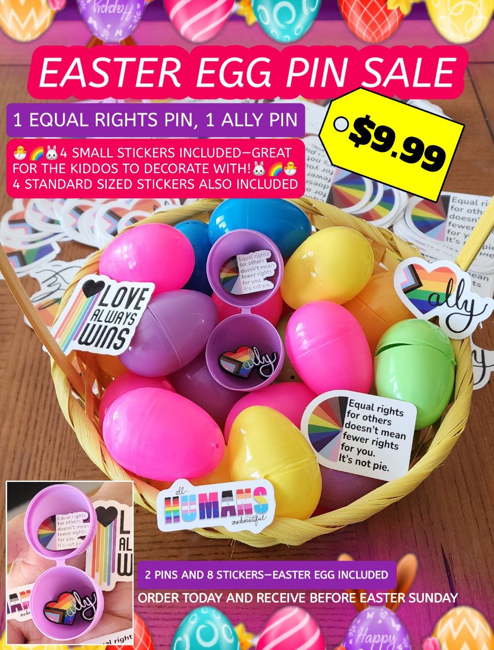 Easter Egg Pride Bundle (great for kids!)