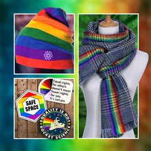 Load image into Gallery viewer, SPECIAL Handmade Rainbow Scarf KACHING