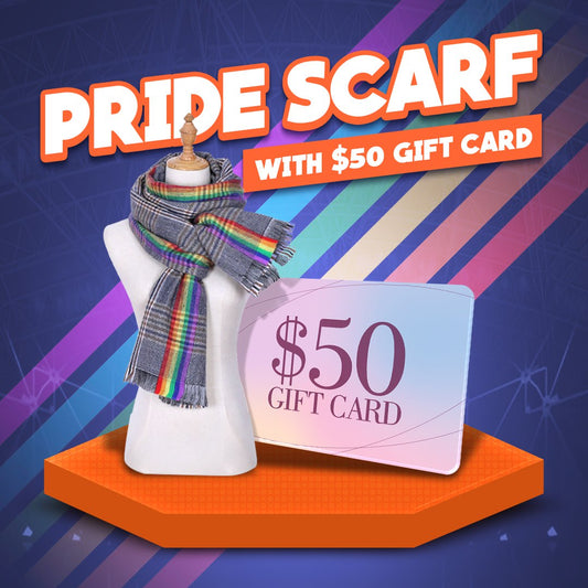 Scarf + $50 Gift Card (ONLY $50)