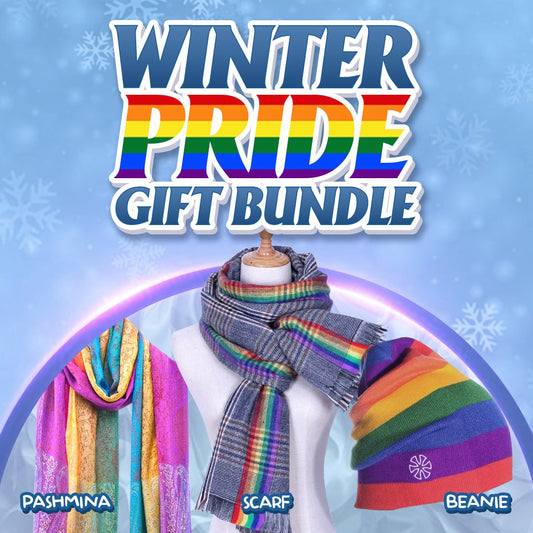 Winter Pride Gift Bundle (Includes Scarf, Beanie, Pashmina)