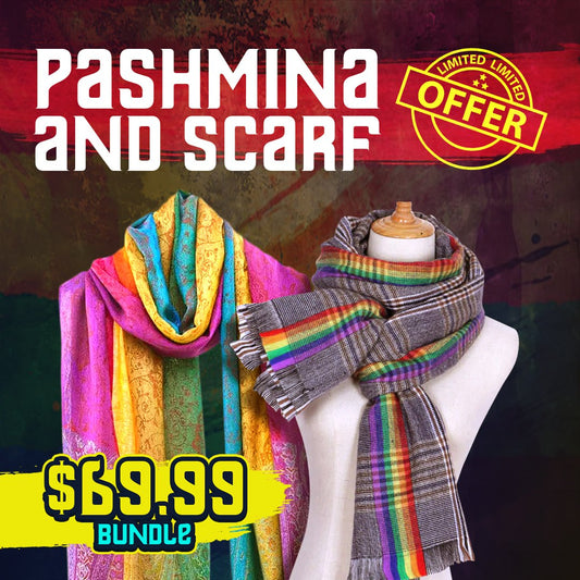 Pashmina + Scarf Bundle