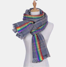 Load image into Gallery viewer, Pride Bundle *Scarf+ Free Rainbow Pin*