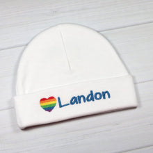 Load image into Gallery viewer, Personalized Rainbow Beanie