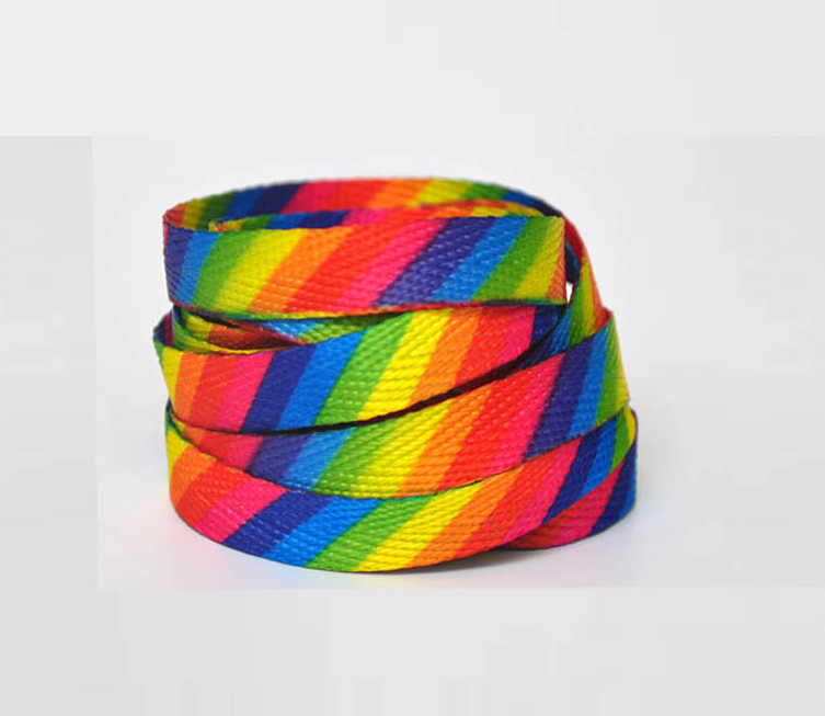 Rainbow Shoelaces **Specially Made For LGBT Community
