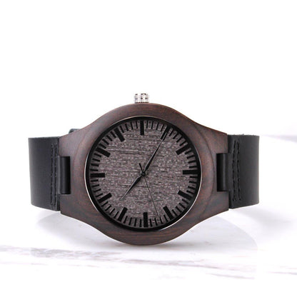 Love Is Love Lgbt Lesbian Pride Engraved Wooden Watch
