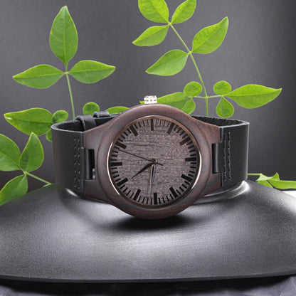 Love Is Love Lgbt Lesbian Pride Engraved Wooden Watch