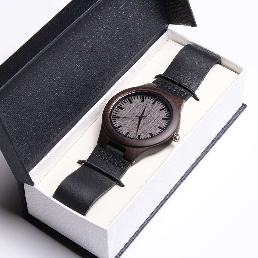 Born this Way, LGBT Queer Gay Pride Engraved Wooden Watch