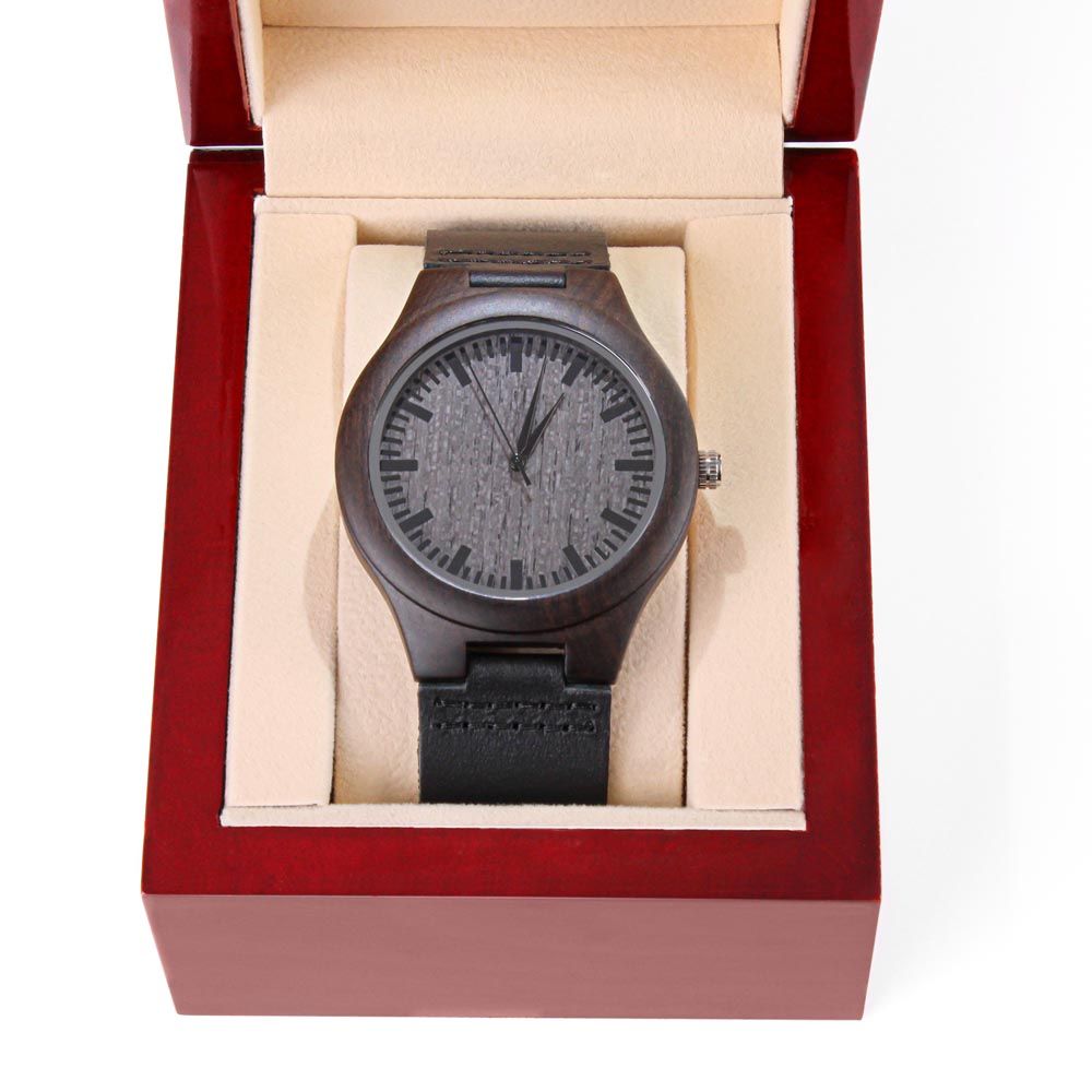 Born this Way, LGBT Queer Gay Pride Engraved Wooden Watch