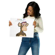 Load image into Gallery viewer, Bored/Tired of homophobia Ape Artwork