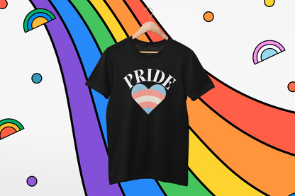 Trans Pride Heart