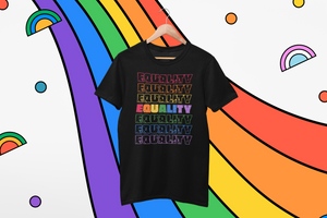EQUALITY Rainbow Colors