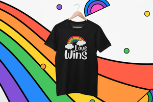 Love Wins Rainbow and Clouds