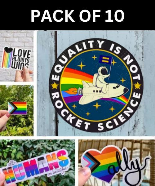 PACK OF 10 Stickers - Not Rocket Science