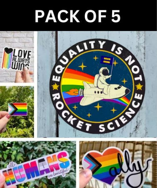 PACK OF 5 Stickers - Not Rocket Science